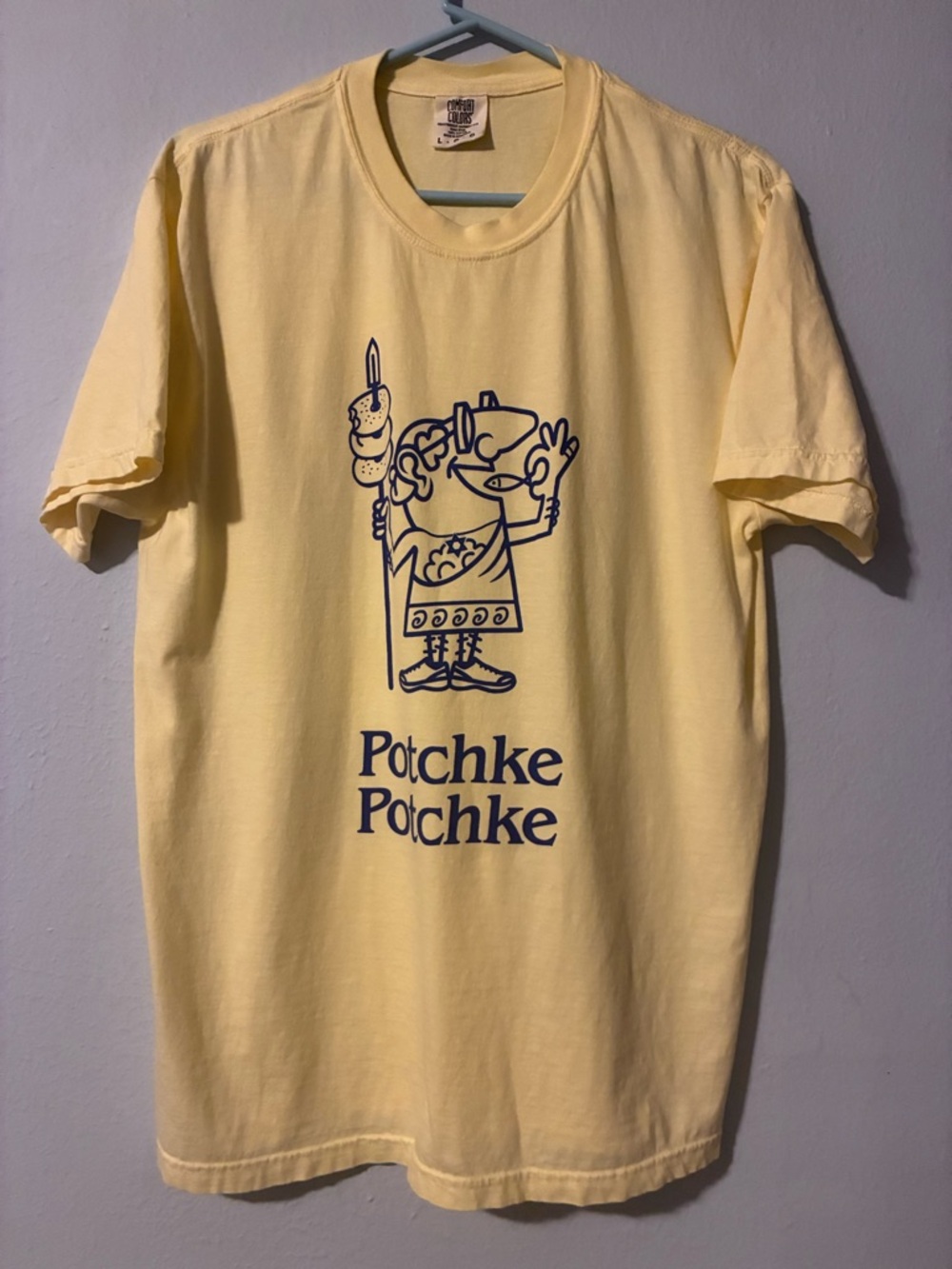 Yellow Graphic Tee - Men's Casual Shirt